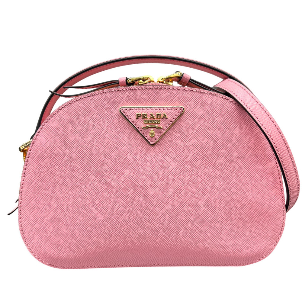 PRADA Odette handbag Leather pink